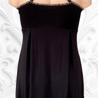 Maila Nightie in Noir